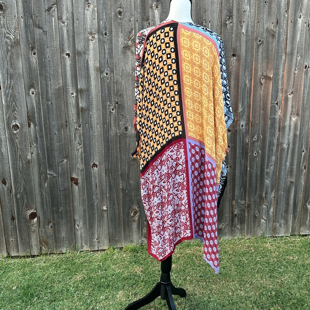 Anthropologie Printed Patchwork Duster Kimono - image 8